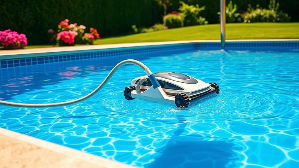 maintain clean balanced pool water