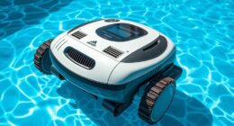maintain robotic pool cleaner