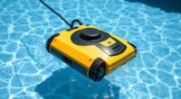 maintain robotic pool cleaner