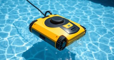maintain robotic pool cleaner