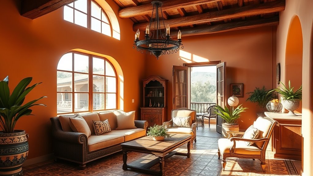mediterranean rustic decor accents