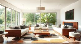 mid century modern interior design