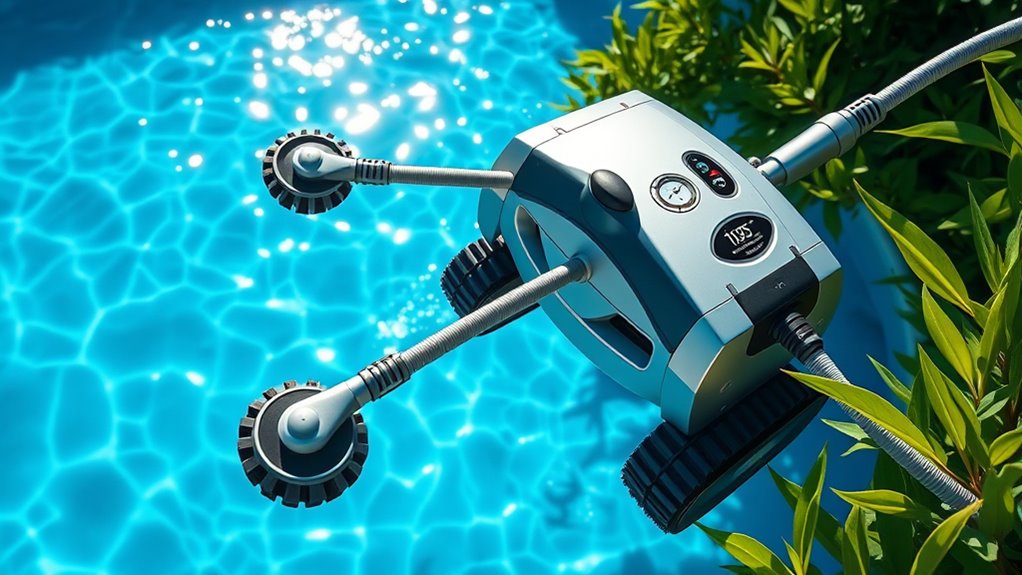 multi function pool cleaning technology