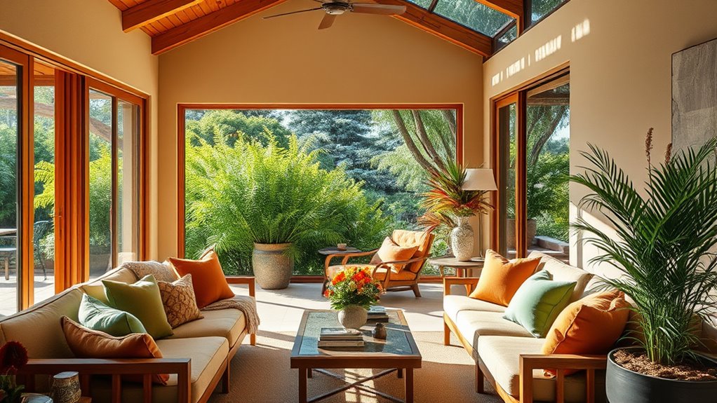 nature inspired calm colors
