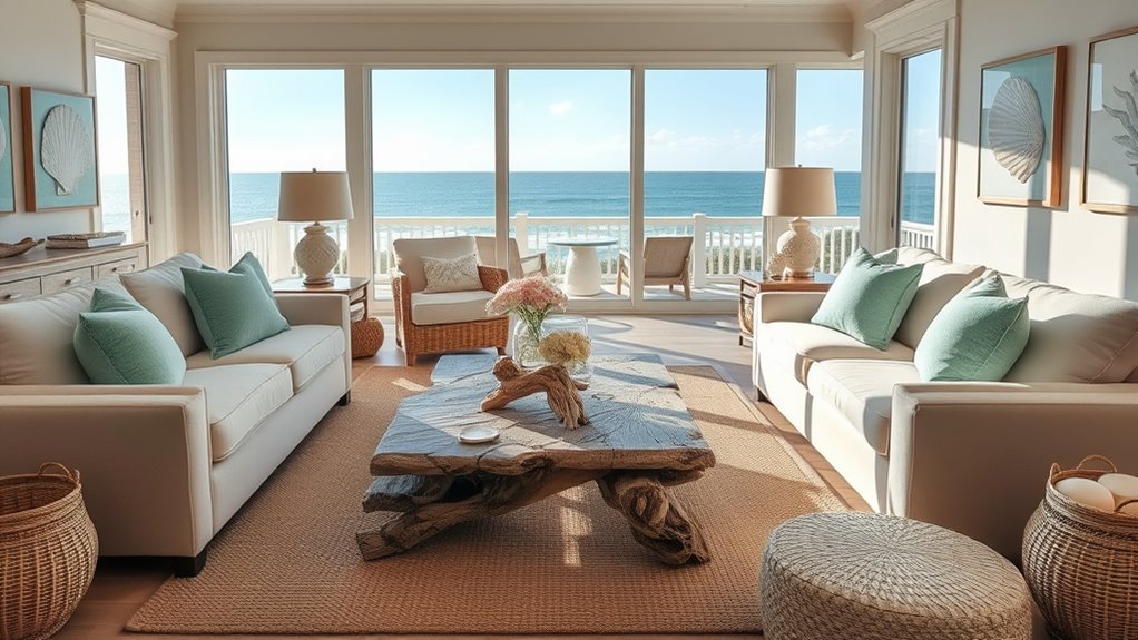 ocean inspired coastal decor