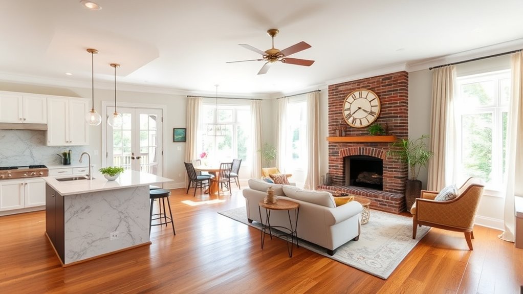 open layouts boost home appeal