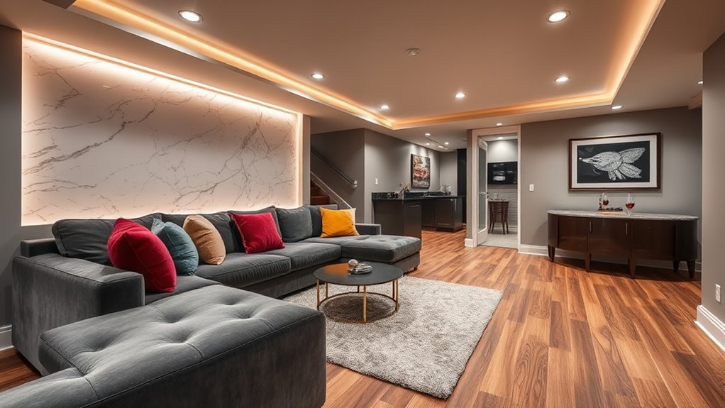 personalized durable basement design
