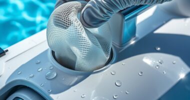 pool cleaner debris bag replacement