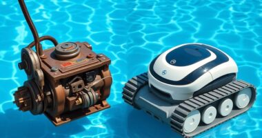pool cleaner development history