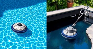 pool cleaner installation differences