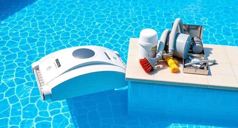 pool cleaner maintenance instructions