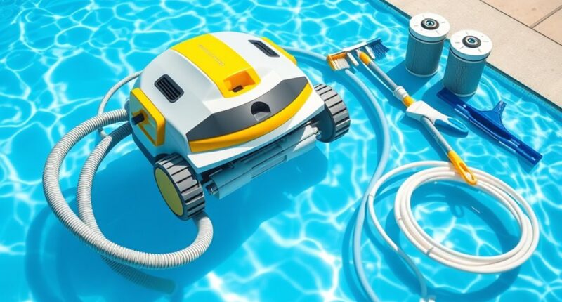 pool cleaner maintenance instructions