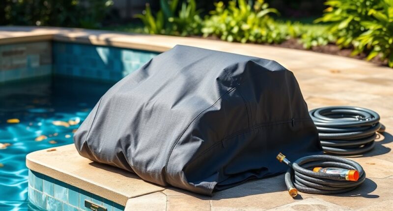 pool cleaner off season storage