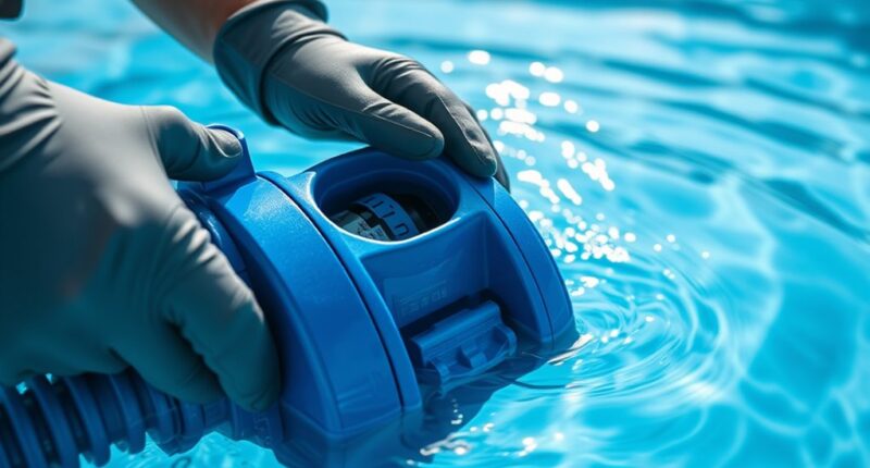 pool cleaner pressure issues
