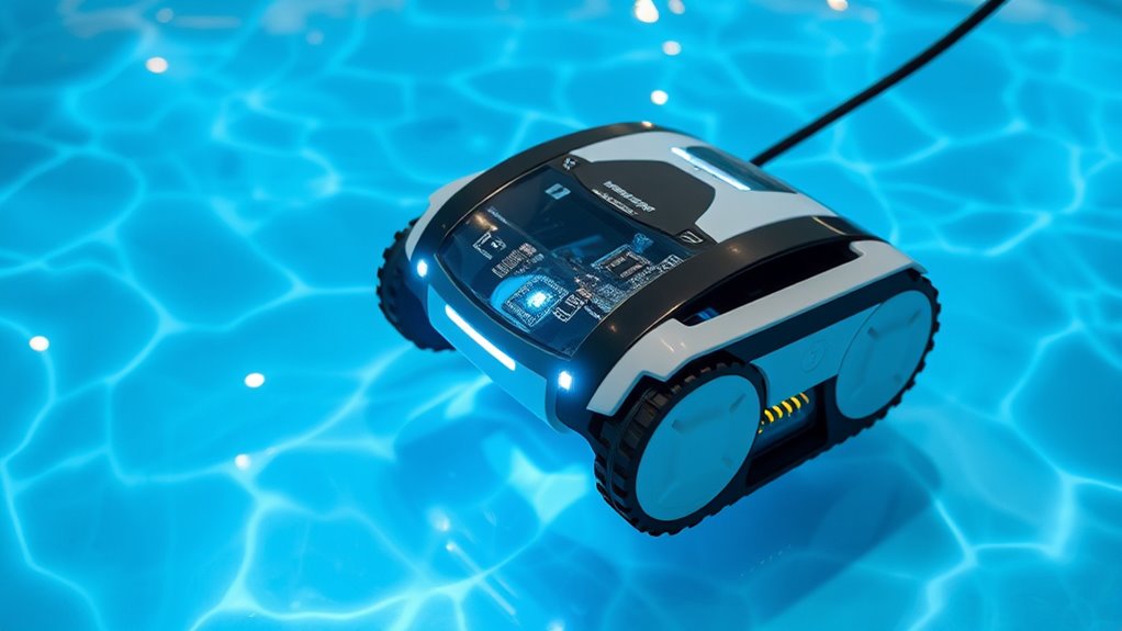 pool cleaner sensor technology