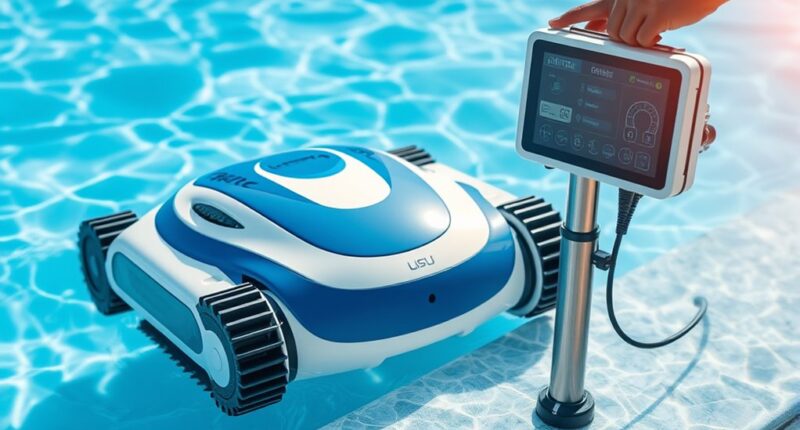 pool cleaner setup instructions