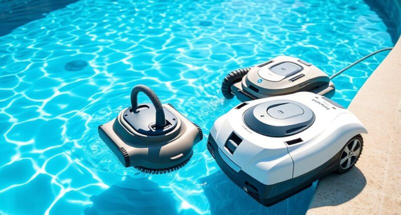 pool cleaning device comparison