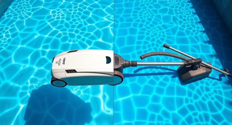pool cleaning methods comparison