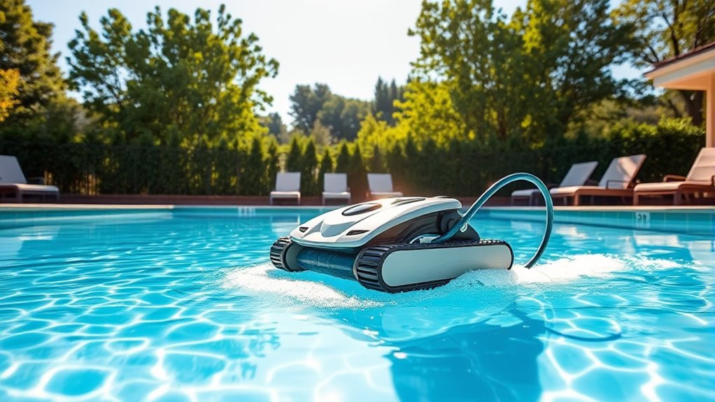 pool size affects cleaning frequency