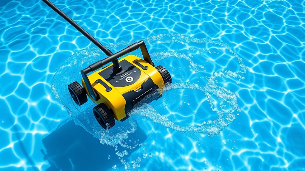 pool size debris capacity