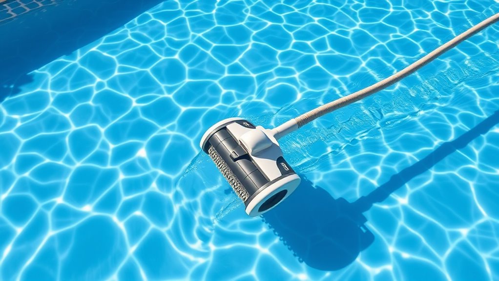 proper pool cleaner placement