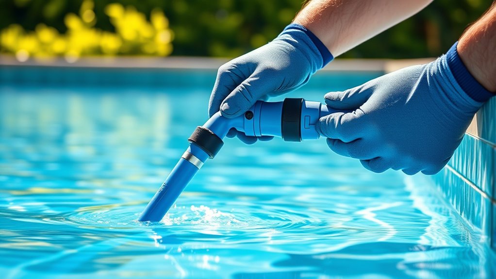 proper pressure side pool cleaner installation
