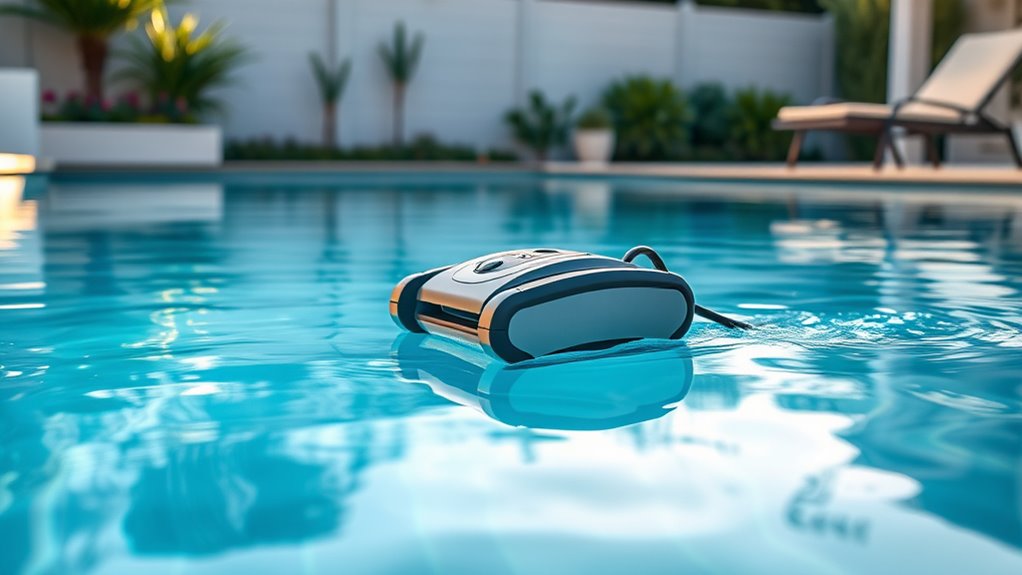 quiet efficient pool cleaning