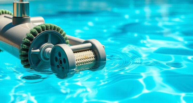 replace pool cleaner timings