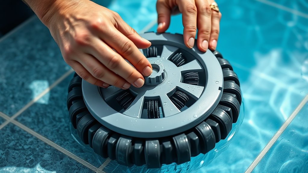 replace worn pool parts
