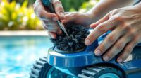 replacing robotic pool cleaner parts