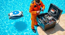 robotic cleaner vs service