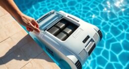 robotic pool cleaner battery care