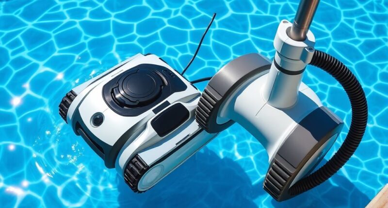 robotic vs suction cleaners