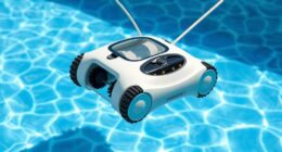 robots autonomously clean pools