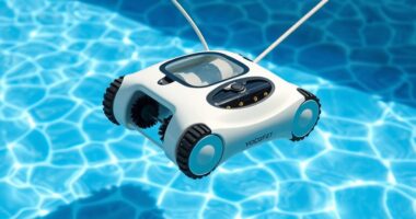 robots autonomously clean pools