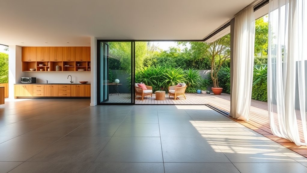 seamless indoor outdoor transitions
