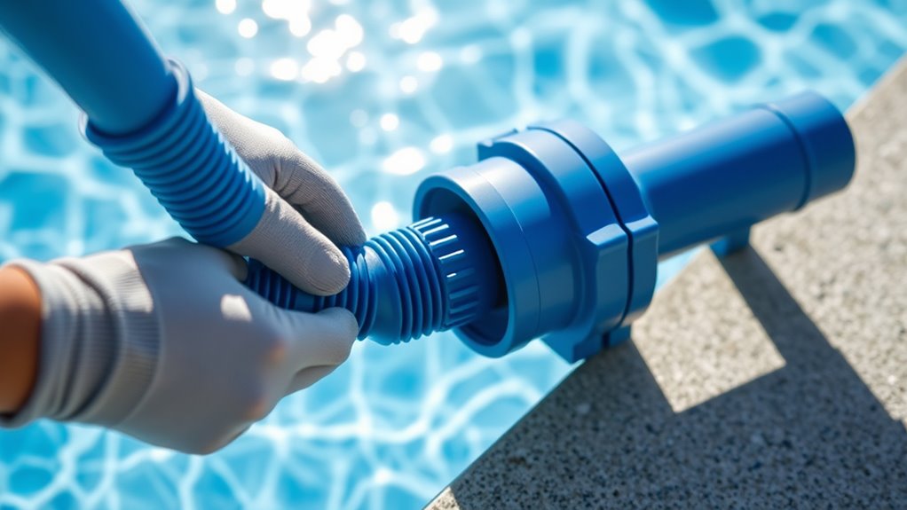 secure hose to fitting