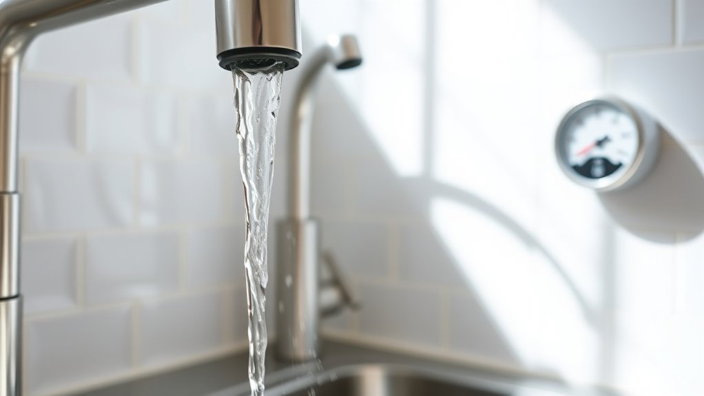 signs of low water pressure