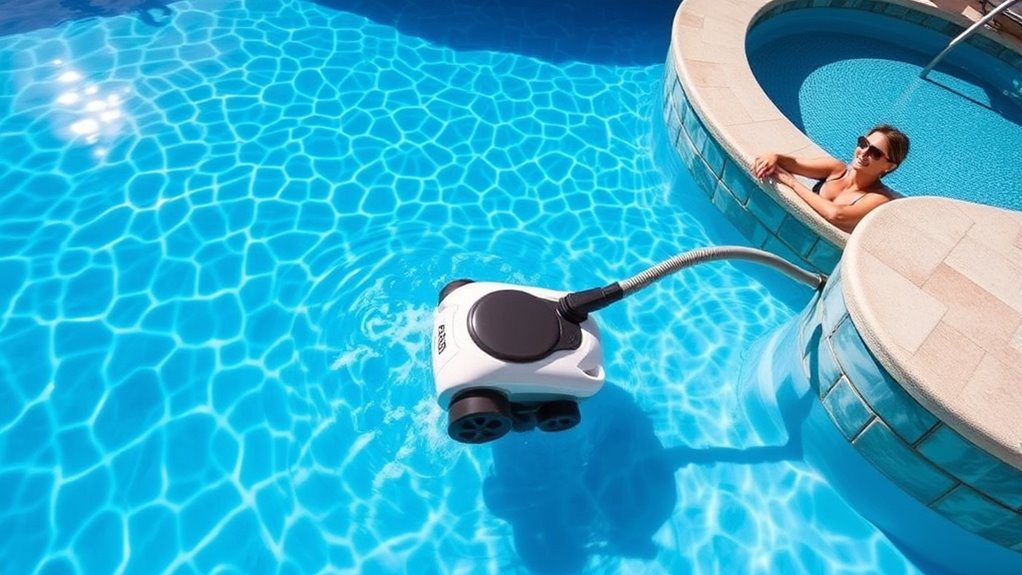simple user friendly pool cleaning