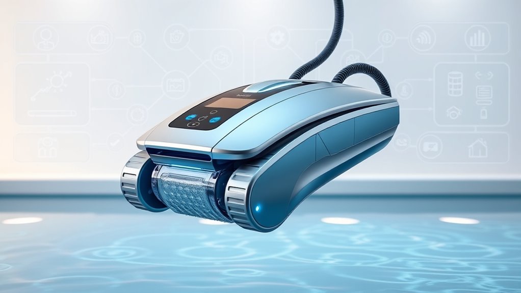 smart pool cleaning control