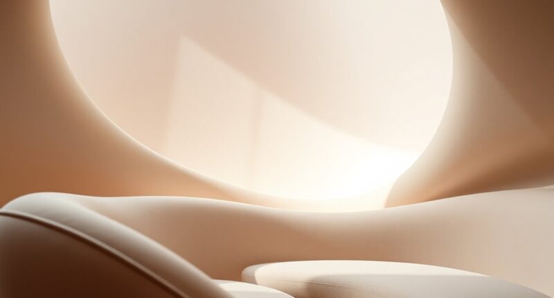 soft curves in decor
