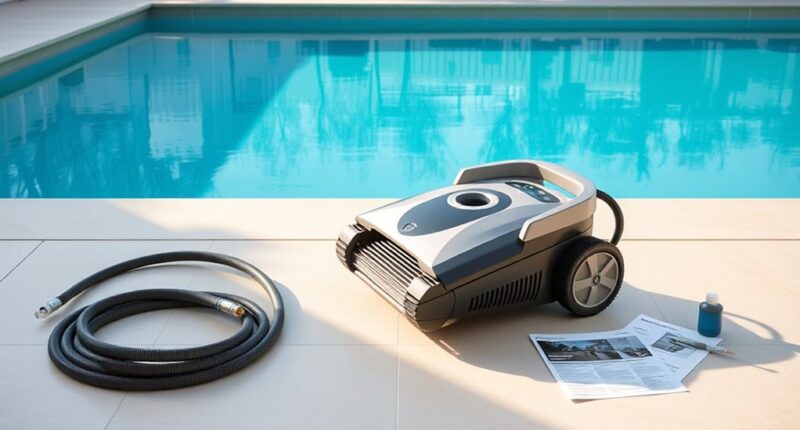 store pressure pool cleaners properly