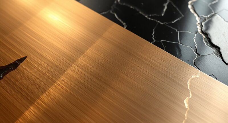 trendy mixed metal finishes