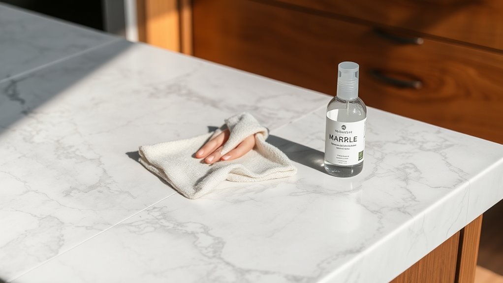use ph neutral marble cleaner