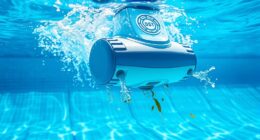 use water pressure to clean