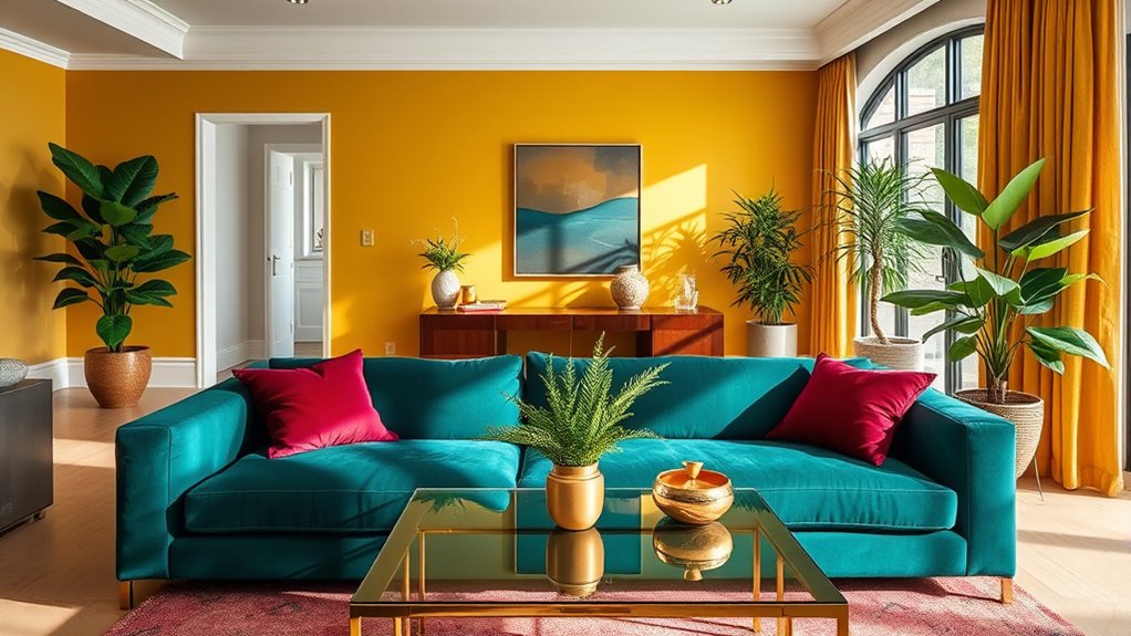 vibrant color harmony selection