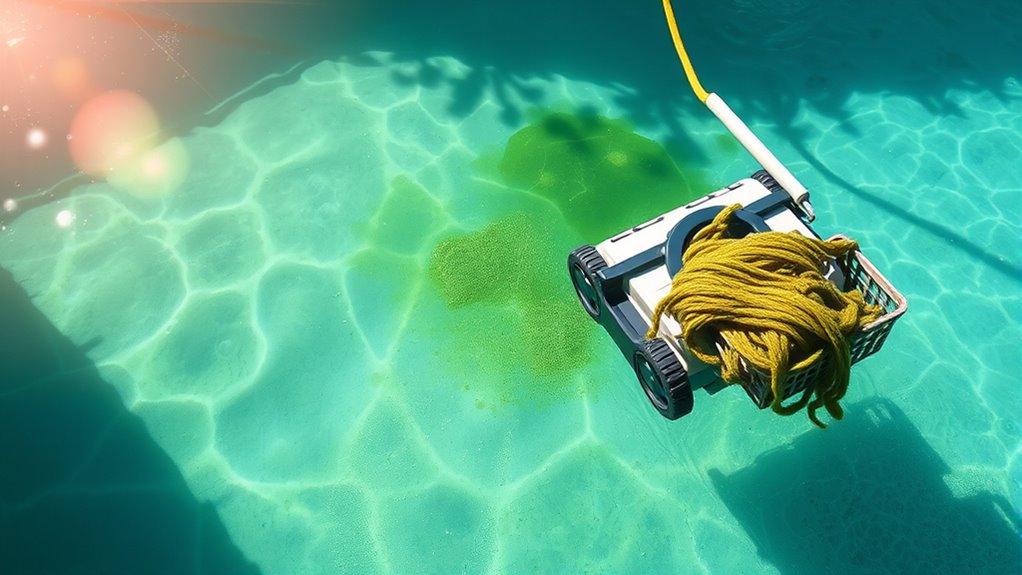 when to add algae treatments