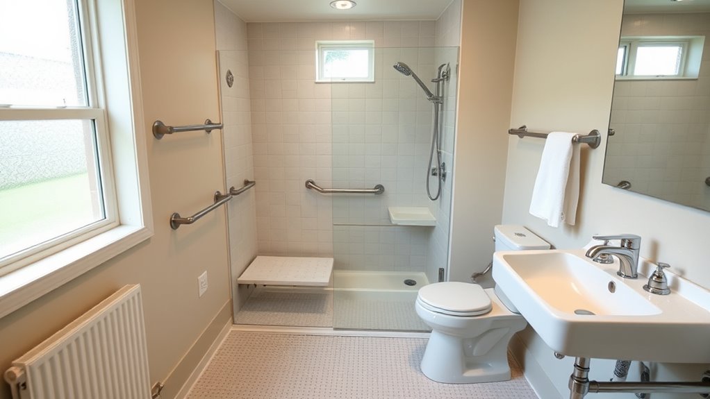 accessible and safe bathroom design