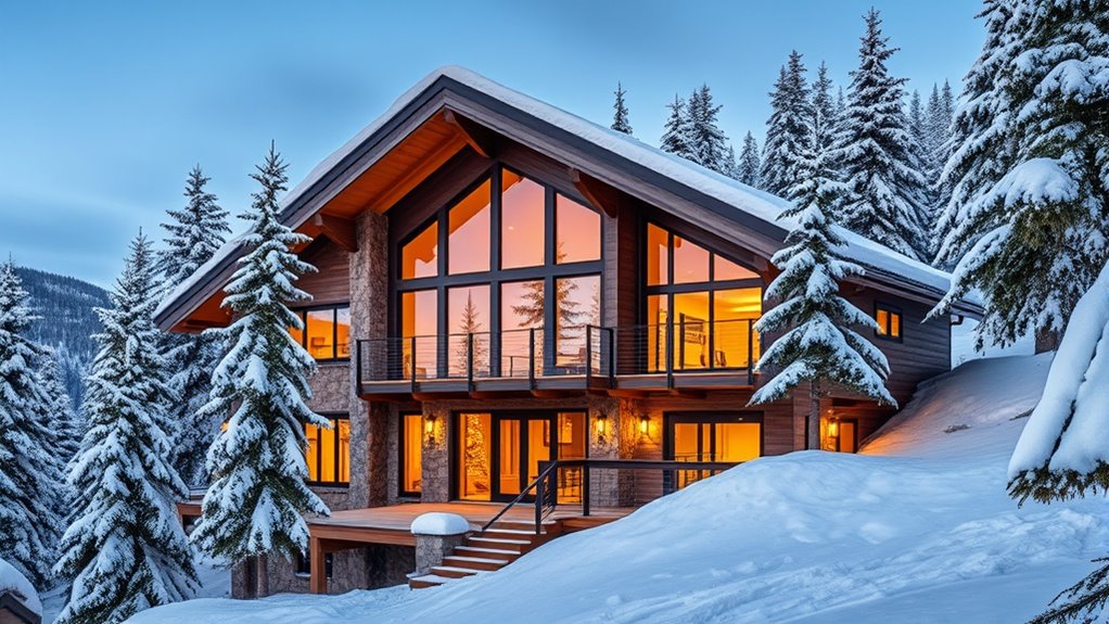 alpine rustic modern harmony
