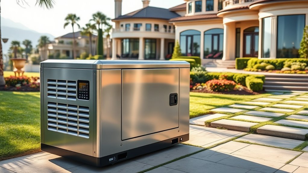 backup power ensures luxury security